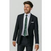 Dobell Mens Grey Donegal Tweed Jacket Regular Fit Notch Lapel-52R