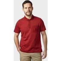 Men's Robinson Stripe Polo Shirt, Red
