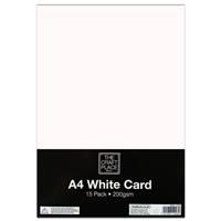 A4 White Card - 15 Pack