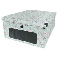 Vintage Floral Under Bed Storage Box, Home Living, Brand New