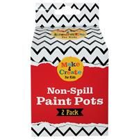 Non-Spill Paint Tubs: Pack of 2