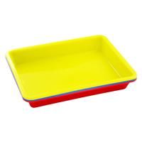 Coloured Plastic Craft Trays - 3 Pack