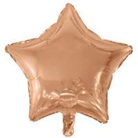 19 Inch Rose Gold Star Helium Balloon