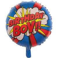 18 Inch Birthday Boy Helium Balloon, Home Living, Brand New