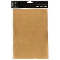 A4 Kraft Card Pack of 15