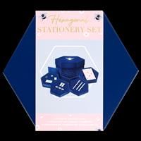 Hexagonal Stationery Box Set