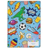 Jotz! A5 Flexi Kids Blue Notebook