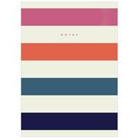 A5 Casebound Stripes Notebook