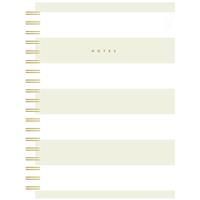 B5 Wiro Beige Stripe Notebook