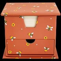 Bees Memo Cube with Draw