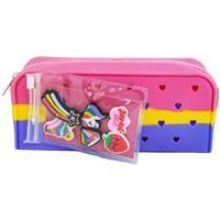 Jotz! Silicone Accessories Pencil Case: Pink/Purple
