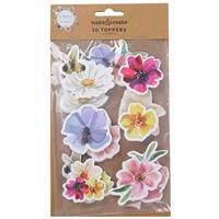Wildflower 3D Topper Stickers