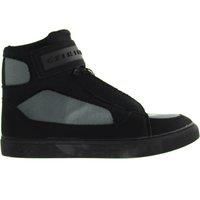 Bronx 02 High Top Lace-Up Black Synthetic Trainers