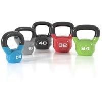 Escape 16Kg Studio Vinyl Kettlebell Grey