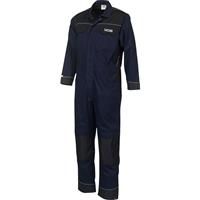 JCB Men's Trade Coverall Large R in Navy