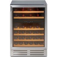Belling Unbranded 600SSWC Integrated Wine Cooler in Stainless Steel