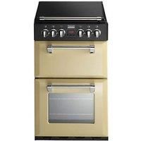 Stoves Richmond R550ECH 55cm Ceramic Freestanding Double Oven Cooker-Champagne