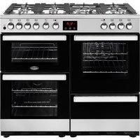 Belling Cookcentre100DFT Free Standing Range Cooker in Stainless Steel