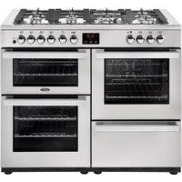 Belling Cookcentre 110DF Professional 110cm Dual Fuel Range Cooker Stainless steel
