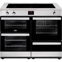 Belling 444444103 CookCentre 110cm Electric Induction Range Cooker  Stainless Steel