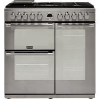 Stoves Sterling S900DF Dual Fuel Range Cooker, Black