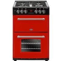 Belling Farmhouse60DF Free Standing Cooker in Hot Jalapeno