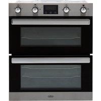 Belling BI702FPCT Builtunder Fan Double Oven With Catalytic Liners  Stainless Steel