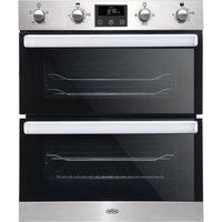 Belling BI702FPCT Builtunder Fan Double Oven With Catalytic Liners  Stainless Steel