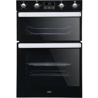 Belling BI902FP Built-In Double Electric Oven, A/A Energy Rating, Black