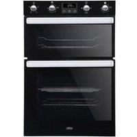 Belling BI902FP Built-In Double Electric Oven, A/A Energy Rating, Black