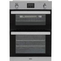 Belling BI902G Builtin Gas Double Oven With Cooktooff Timer  Stainless Steel