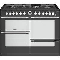 Stoves Sterling Deluxe S1100DF 110cm A/A/A Dual Fuel Range Cooker Black New