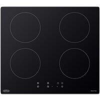 Belling IHT6013 60cm Touch Control Four Zone Induction Hob For Use With 13A Plug - Black