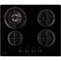 Stoves ST GTG60C Built In 60cm 4 Burners Gas Hob Black