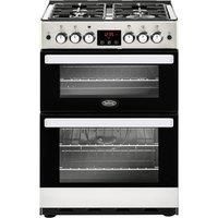 Belling Cookcentre 60G Stainless Steel Gas Cooker with Double Oven