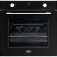 Belling BEL BI603MFC BLK Built In 60cm A Electric Single Oven Black New