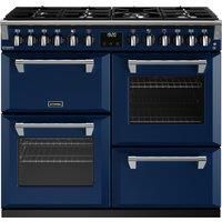 Stoves Richmond Deluxe ST DX RICH D1000DF MBL Dual Fuel Range Cooker - Midnight Blue - A Rated, Blue