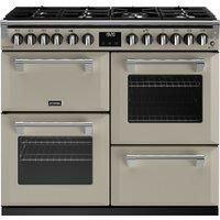 Stoves Richmond Deluxe ST DX RICH D1000DF PMU Dual Fuel Range Cooker - Porcini Mushroom - A Rated, Brown