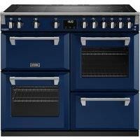 Stoves Richmond Deluxe ST DX RICH D1000Ei RTY MBL Electric Range Cooker with Induction Hob - Midnight Blue - A Rated, Blue