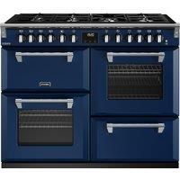 Stoves Richmond Deluxe ST DX RICH D1100DF MBL Dual Fuel Range Cooker - Midnight Blue - A Rated, Blue