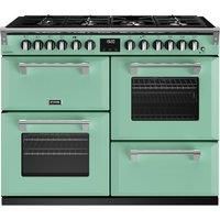 Stoves Richmond Deluxe ST DX RICH D1100DF MMI Dual Fuel Range Cooker - Mojito Mint - A Rated, Green