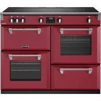 Stoves Richmond Deluxe ST DX RICH D1100Ei TCH CRE Electric Range Cooker with Induction Hob - Chilli Red - A Rated, Red