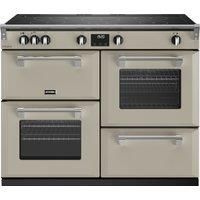 Stoves Richmond Deluxe ST DX RICH D1100Ei TCH PM Electric Range Cooker with Induction Hob - Porcini Mushroom - A Rated, Brown