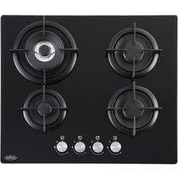 Belling 60cm Gas on Glass 4 Burner Gas Hob - Black 444411637
