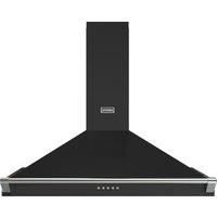 Stoves ST RICHMOND CHIM 90PYR BLK Built In 90cm 3 Speeds A+ Chimney Cooker Hood