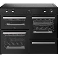 Belling 444411807 110cm Wide Cookcentre Induction Range Cooker in Blac