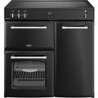 Belling 444411823 90cm Wide Farmhouse Induction Range Cooker in Black