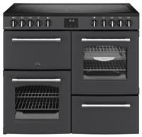 Belling 444411825 100cm Wide Farmhouse Ceramic Range Cooker in Anthrac