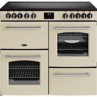 Belling 444411827 100cm Wide Farmhouse Ceramic Range Cooker in Cream