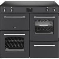 Belling 444411831 100cm Wide Farmhouse Induction Range Cooker in Anthr